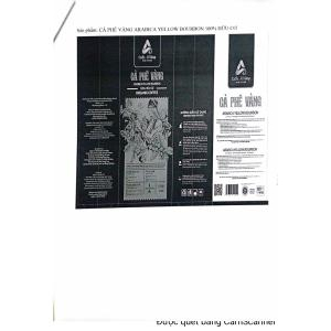 Giấy phép kinh doanh Caffe A Vàng